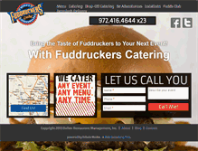 Tablet Screenshot of dfwfuddruckers.com
